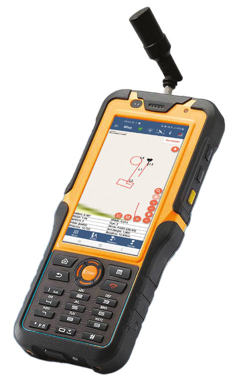 Rayhand ابزار هوشمند برای مهندسان نقشه‌بردار