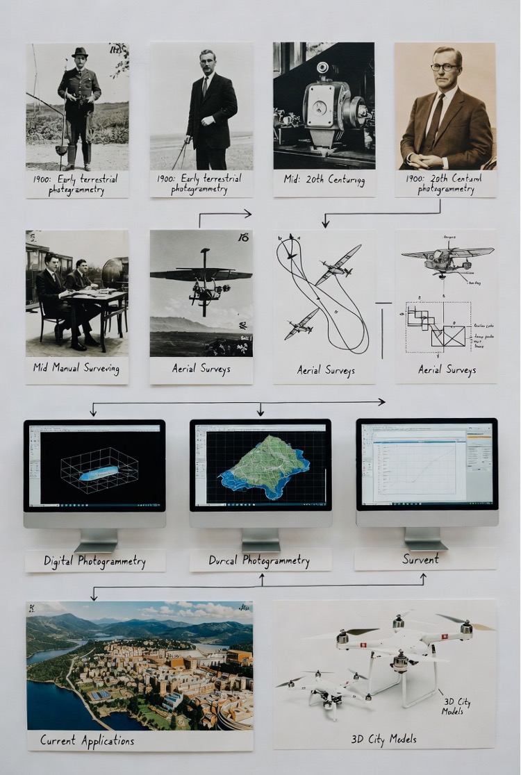  تاریخچه فتوگرامتری