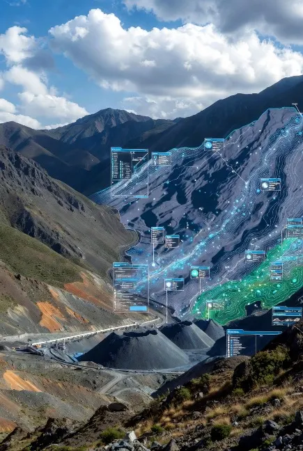 هوشمندسازی معادن با WIM و GeoAI