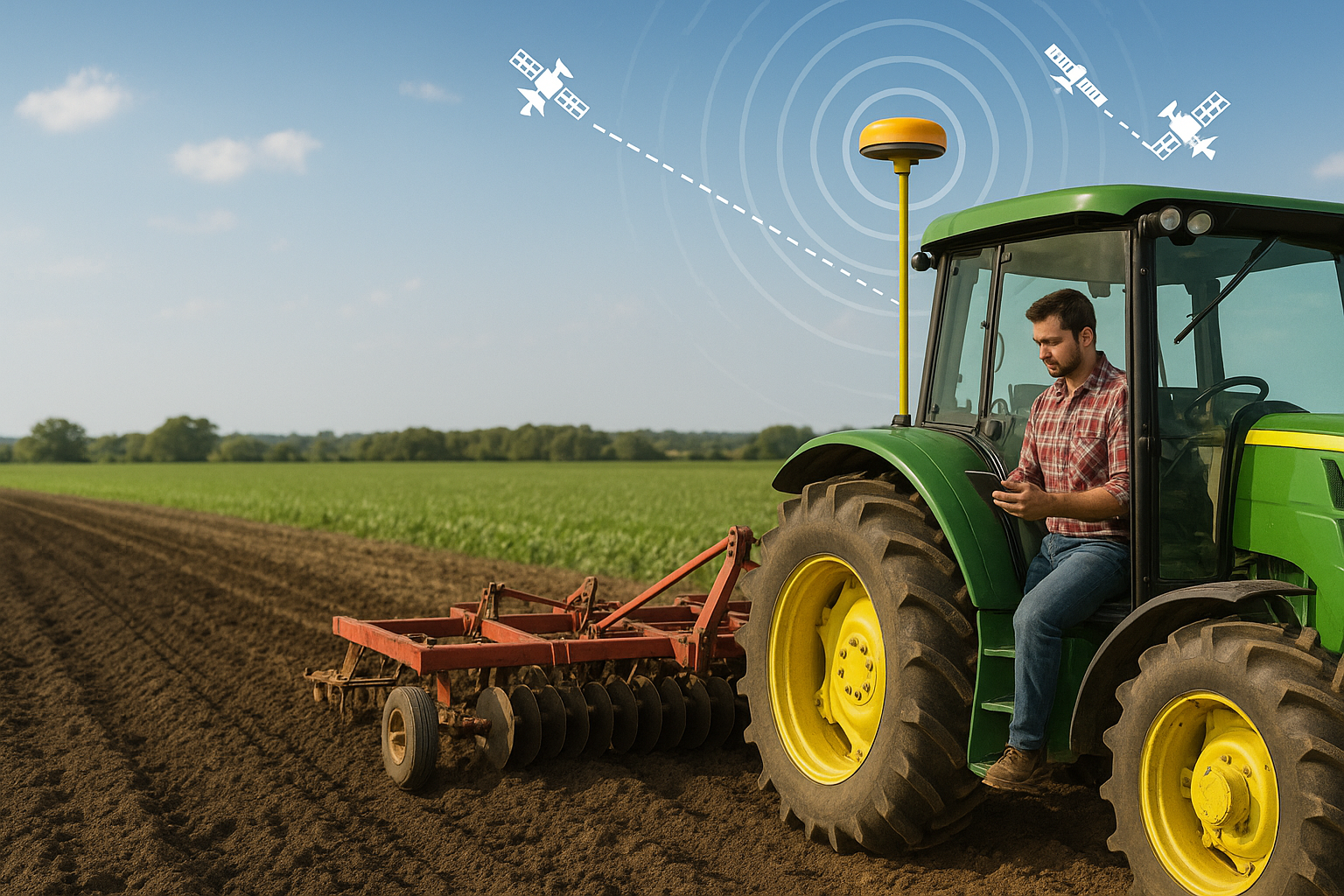 کاربرد گیرنده های مولتی فرکانس در کشاورزی