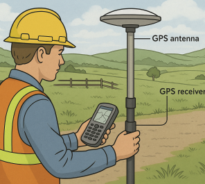 نحوه کار با جی پی اس در نقشه برداری